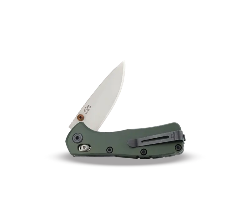 Buck Mini Range Elite, Green Aluminum Handle, CPM Magnacut