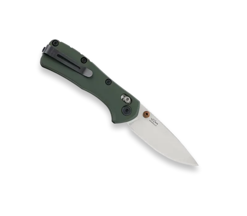 Buck Mini Range Elite, Green Aluminum Handle, CPM Magnacut