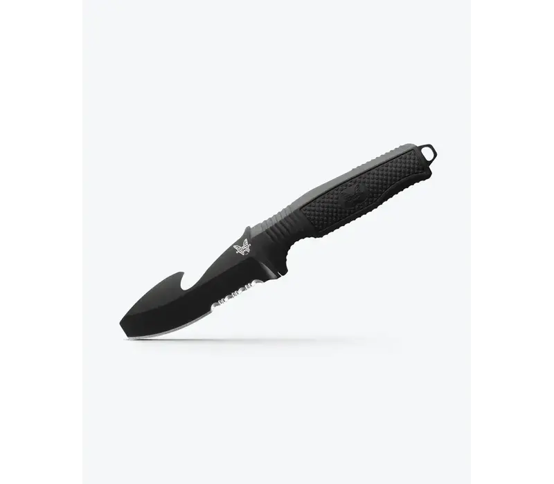 Benchmade H2O Fixed Dive Knife Black Santoprene Handle, N680 Steel