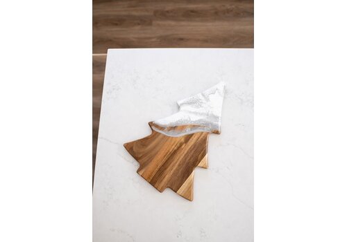 Lynn & Liana Designs Lynn & Liana Christmas Tree Board, Winter Frost