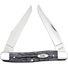 Case & Sons Cutlery Co. Case Muskrat with gray crandall scales and carbon Steel (CV) blades