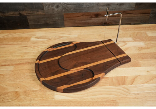 Tommy Coleman TAC, Walnut & Ash Wood Cheese Board