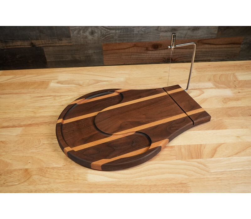 TAC, Walnut & Ash Wood Cheese Board