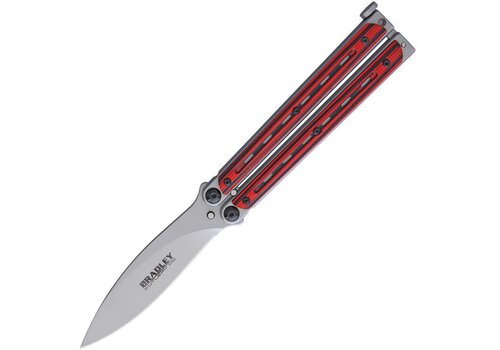 Bradley, Kimura Butterfly Red & Black G10, 154CM