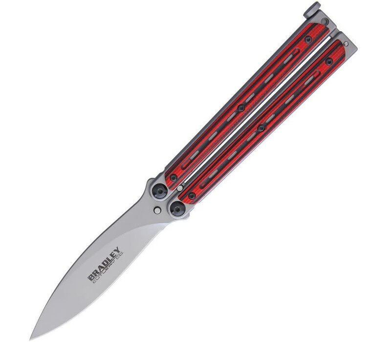 Bradley, Kimura Butterfly Red & Black G10, 154CM