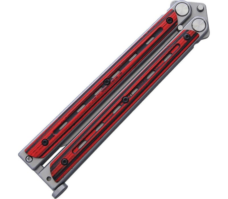 Bradley, Kimura Butterfly Red & Black G10, 154CM