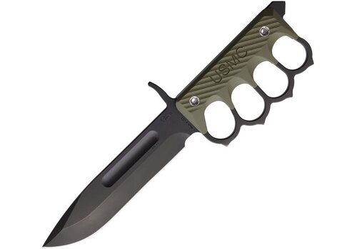 Main Street Knives Main Street Knives US 2024 Fixed blade, 1095 CV, OD Green G-10