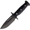 Main Street Knives Main Street Knives Luke Airman Fixed Blade, 1095 CV, Black G-10 Handle