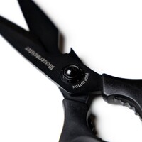 Scissors, kitchen push button take apart multi shears