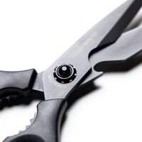 Scissors, kitchen push button take apart multi shears