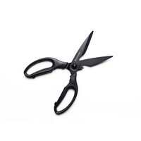 Scissors, kitchen push button take apart multi shears
