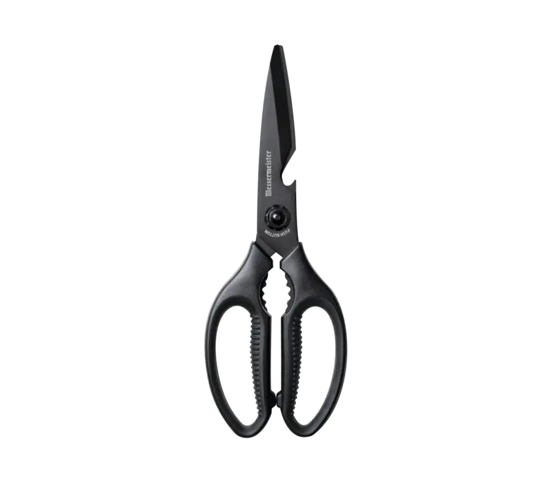 Scissors, kitchen push button take apart multi shears