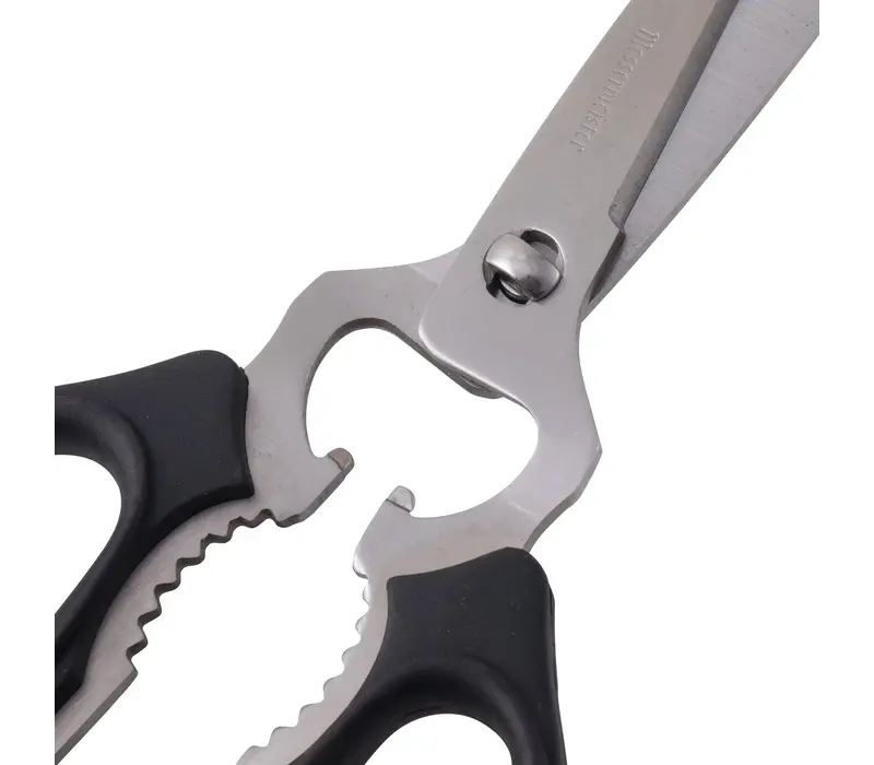 Messermeister, 8" Black Take-Apart Kitchen Scissors