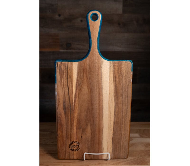 Lynn & Liana Large Acacia Cheese Board, Ocean Vibes