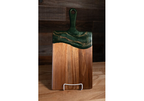Lynn & Liana Designs Lynn & Liana, Medium Acacia Cheese Board Jade