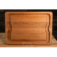 JK. Adams, Cherry BBQ Carving Board 20"x14"