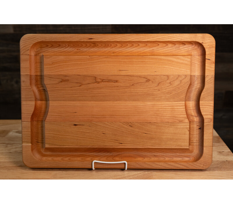 JK. Adams, Cherry BBQ Carving Board 20"x14"