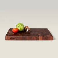 John Boos Walnut Chopping Block, Reversible, End Grain, 20"x18"x2-1/4"