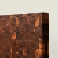 John Boos Walnut Chopping Block, Reversible, End Grain, 20"x18"x2-1/4"