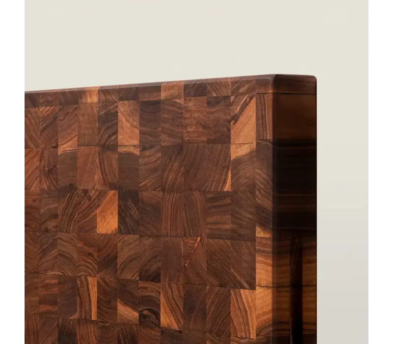 John Boos Walnut Chopping Block, Reversible, End Grain, 20"x18"x2-1/4"