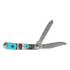 ABKT - American Buffalo Knife & Tool Roper, Sunset Series II Trapper Carbon Steel