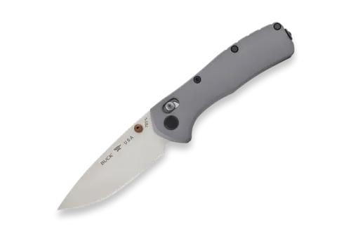 Buck Buck Range Elite Gray Aluminum Handle, CPM Magnacut