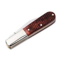 Boker, Barlow Brown Checkered Bone, D2