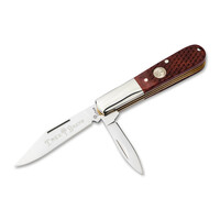 Boker, Barlow Brown Checkered Bone, D2