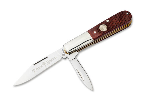 Boker Boker, Barlow Brown Checkered Bone, D2