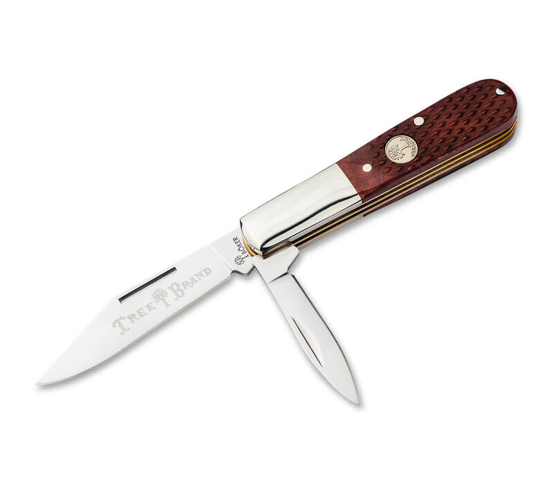 Boker, Barlow Brown Checkered Bone, D2