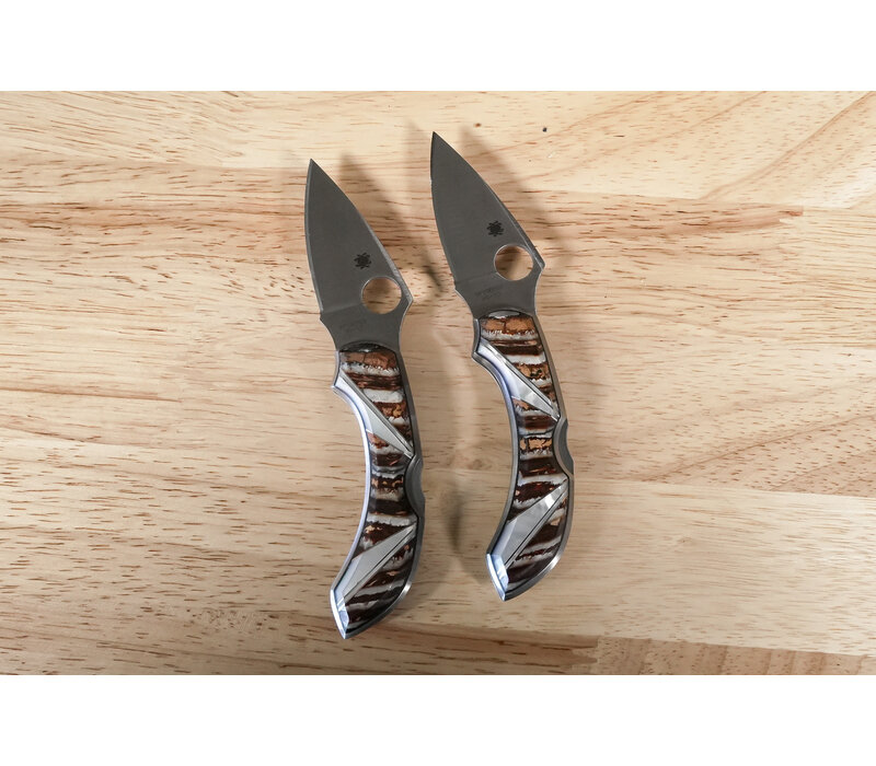 Santa Fe Stoneworks Spyderco Dragonfly Mammoth Tooth
