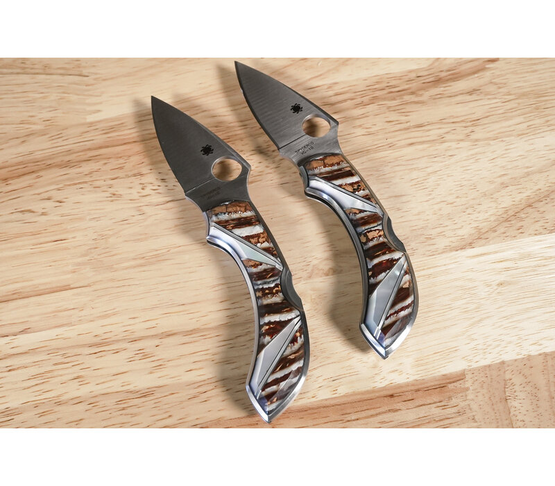 Santa Fe Stoneworks Spyderco Dragonfly Mammoth Tooth