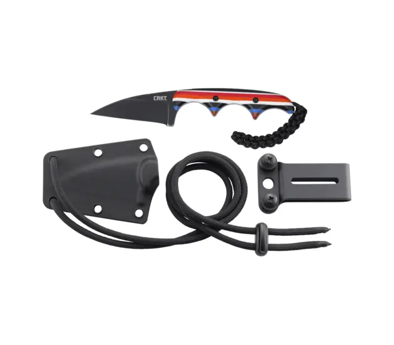 CRKT Minimalist Wharcliffe, Multicolor G10, D2 Steel