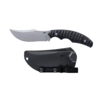 CRKT Burrower fixed blade with D2 tool Steel, Micarta Handle