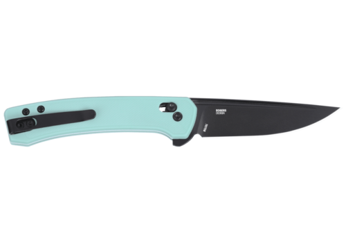 CRKT CRKT Q Compact Aqua, GRN Handle, 14C28NSteel