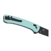 CRKT Q Compact Aqua, GRN Handle, 14C28N Steel