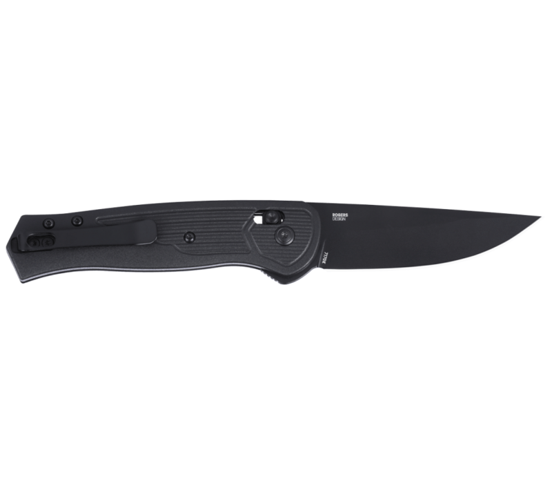 CRKT Sero Crossbar lock, CPM S35VN Steel, Black GRN Handle