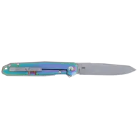 CRKT Facet, Damascus Steel, Titanium Handle