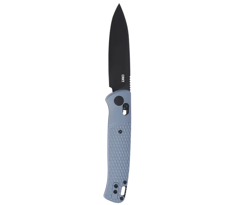 CRKT Counterpart with crossbar lock and 12c27 Sandvik Steel blade, Gray GRN Handle