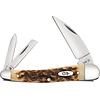Case & Sons Cutlery Co. Case Cutlery Seahorse Whittler, Amber Bone Carbon Steel