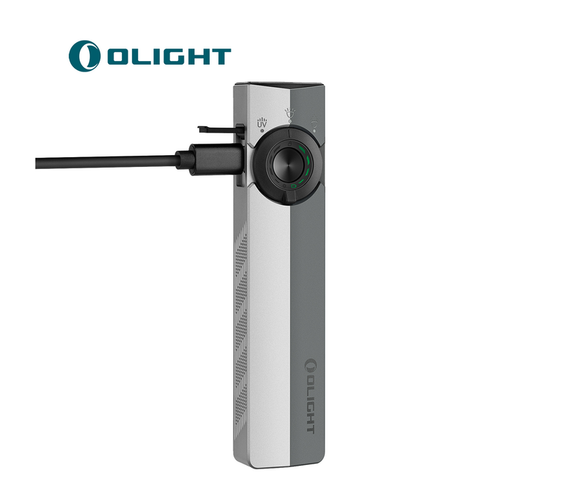 Olight, ArkPro EDC Flashlight, Silver Graphite