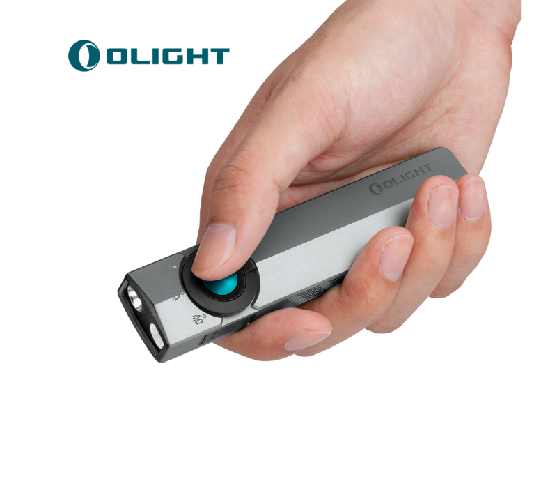 Olight, ArkPro EDC Flashlight, Silver Graphite
