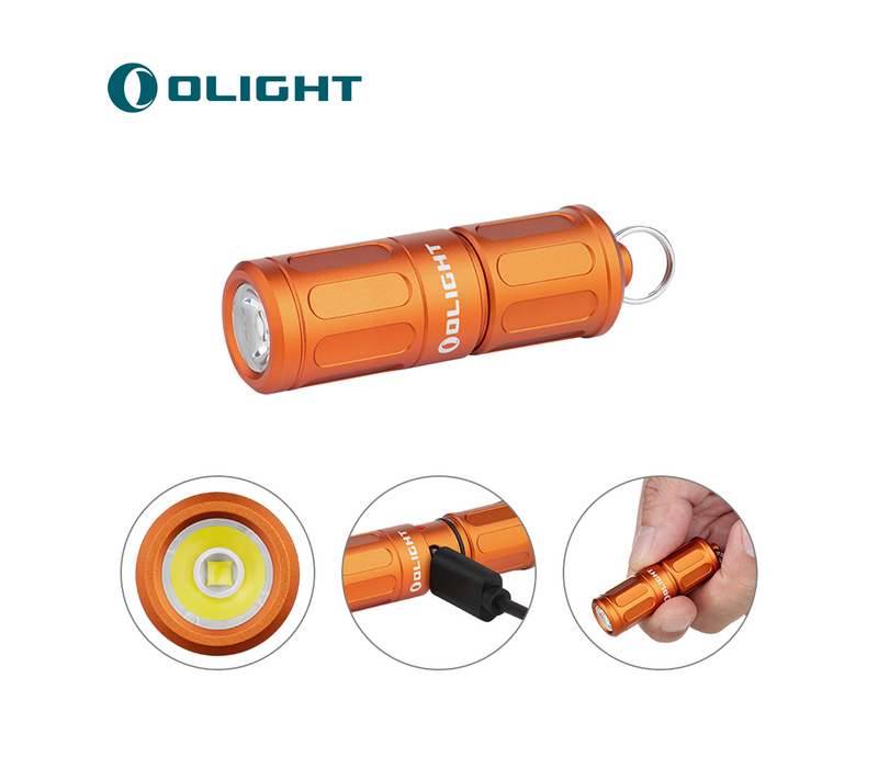 Olight i1R 2 Pro Keychain Flashlight, Capsule Orange