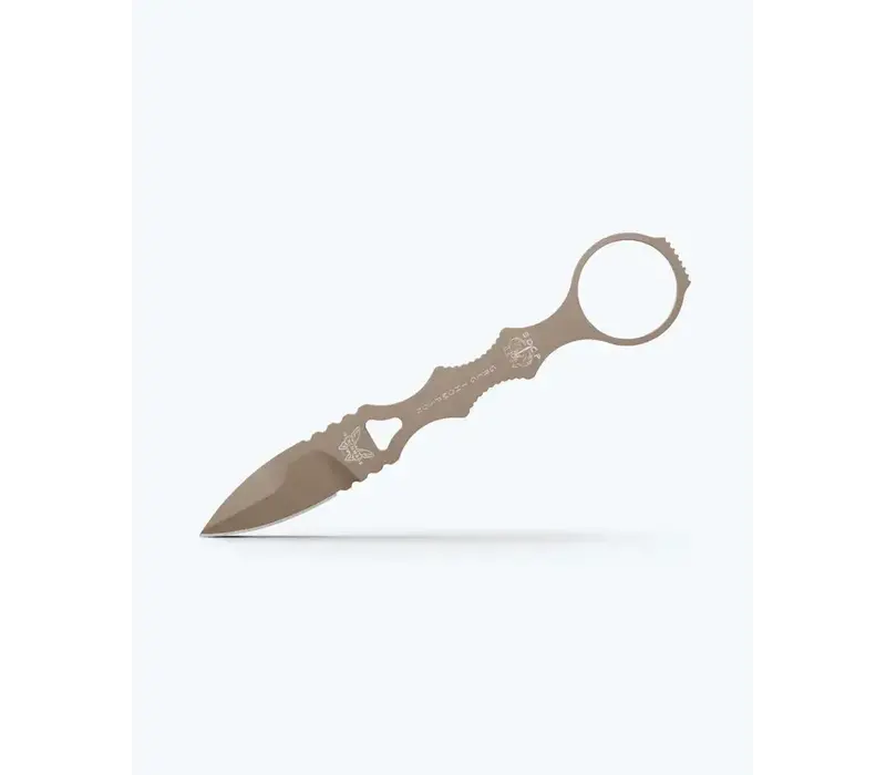 Benchmade Mini SOCP Dagger, Desert Sand, 440C Steel