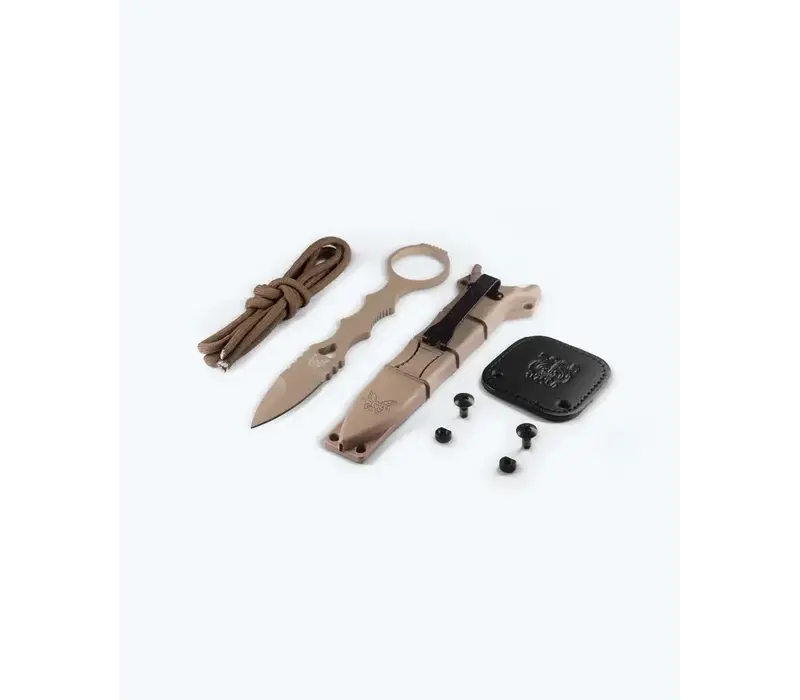 Benchmade Mini SOCP Dagger, Desert Sand, 440C Steel