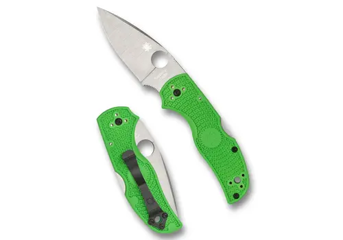 Spyderco Knives Spyderco, Native 5 Salt Green FRN Handle, LC200N