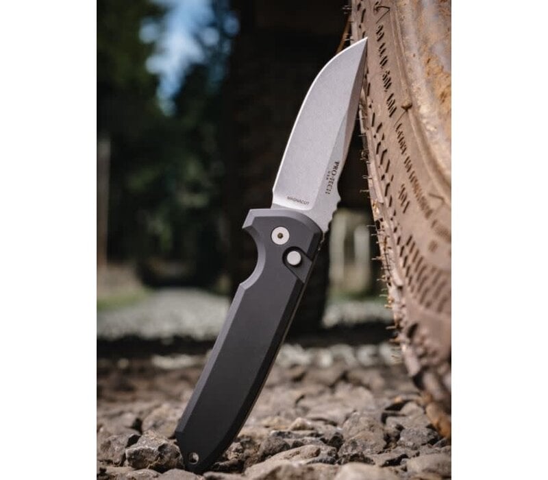 Pro-Tech, Rockeye Auto Black Al, Magnacut Steel