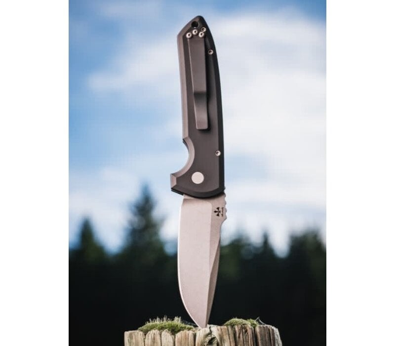 Pro-Tech, Rockeye Auto Black Al, Magnacut Steel