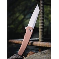 Pro-Tech Malibu Flipper, FDE Handle, Magnacut Steel