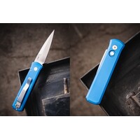 Pro-Tech, Godson Dark Blue Handle, 154CM